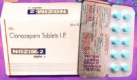 50 Tabs Clonazepam 2mg Nozim-2 UK ONLY