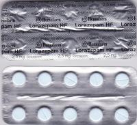 90 Tabs Lorazepam HF 2.5mg (Ativan) - USA only