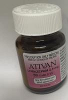 20 Tabs LORAZEPAM 2.5mg Ativan- Australia Only 