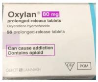Oxycodone Oxylan ER - UK  ONLY