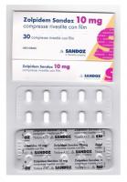 Zolpidem 10mg (Sandoz Sanval 10mg) - EU2 RW