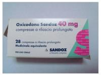 Oxycodone (Sandoz) 40mg - UK ONLY