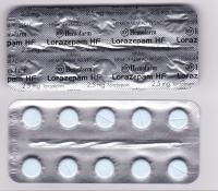 Lorazepam Ativan 2.5mg